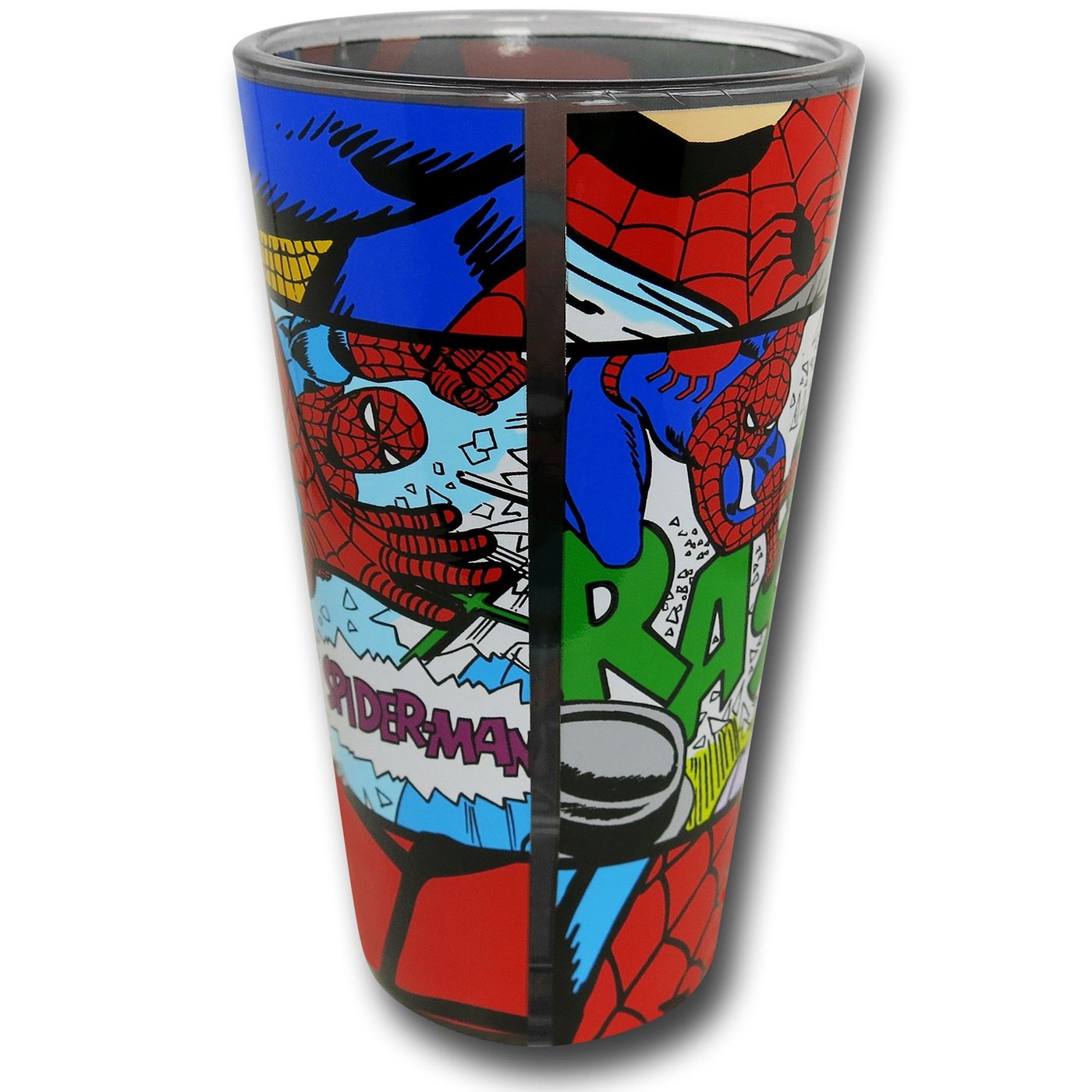 Marvel Comic Panels Wrap Pint Glass 4-Pack