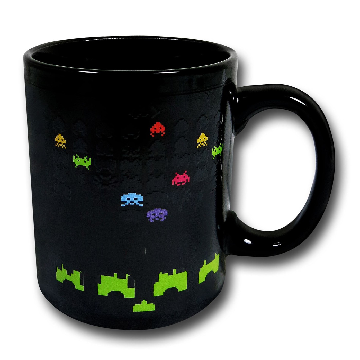 Space Invaders Color Change Mug