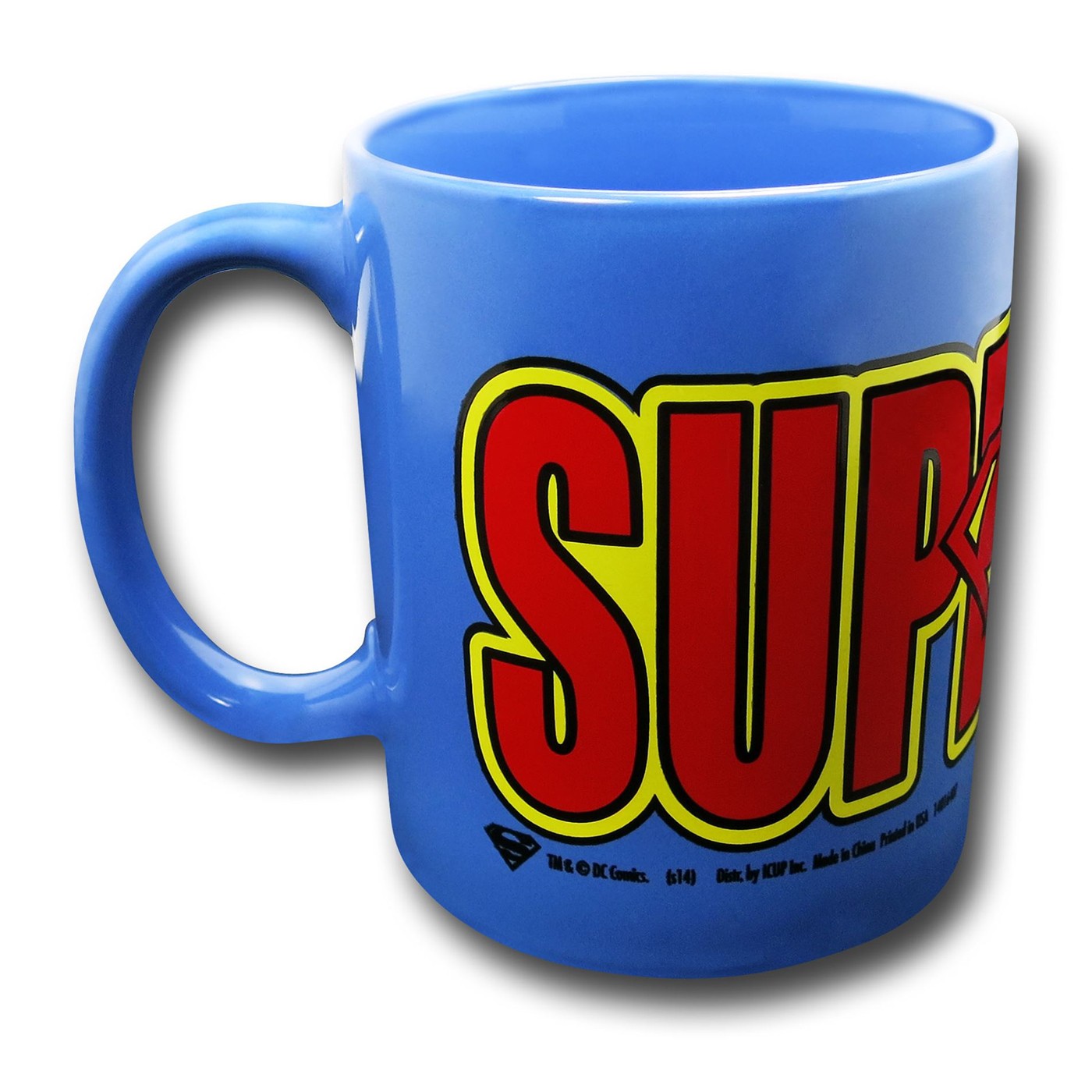 Superman Logo Wrap 12 oz Ceramic Mug