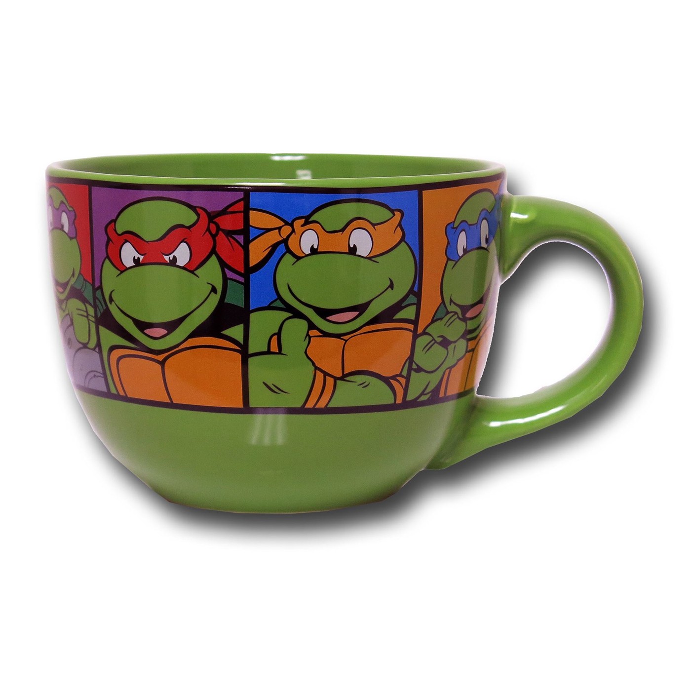 TMNT Character Grid 24oz Soup Mug