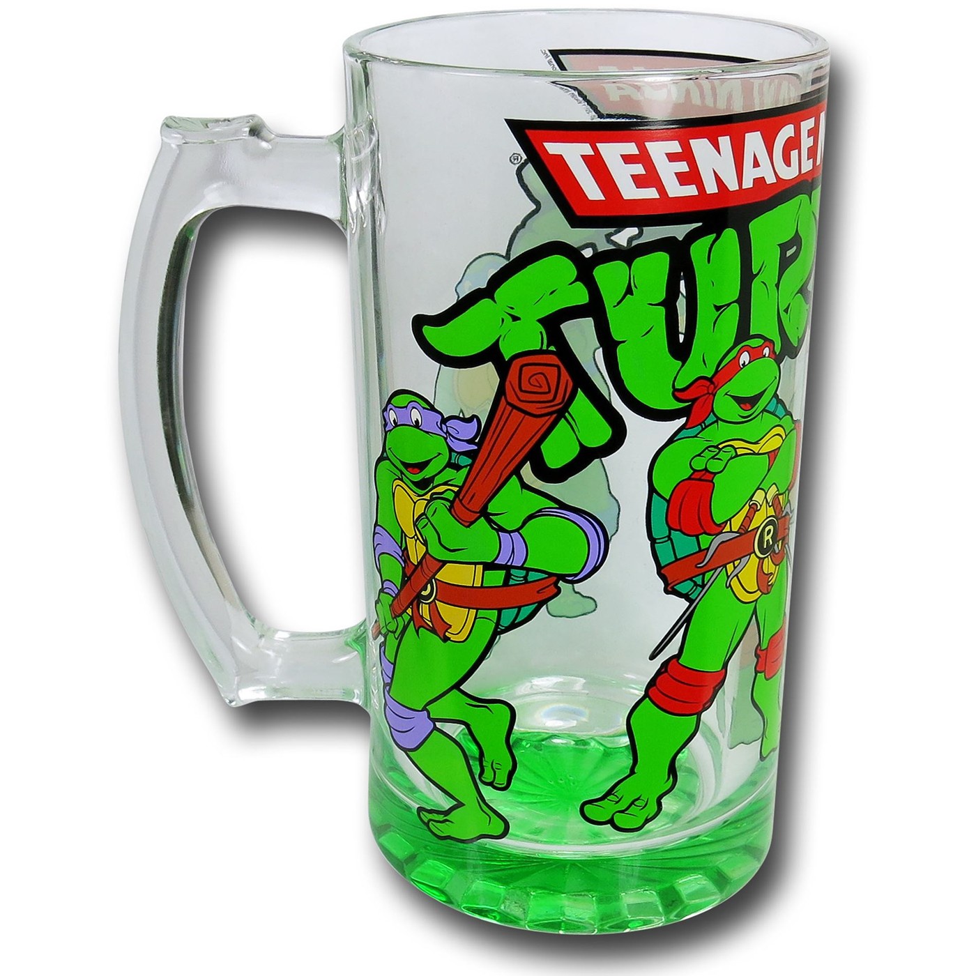 TMNT Oversized Glass Beer Mug