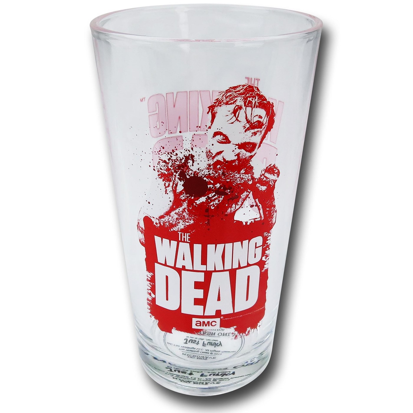 Walking Dead Zombie Pint Glass