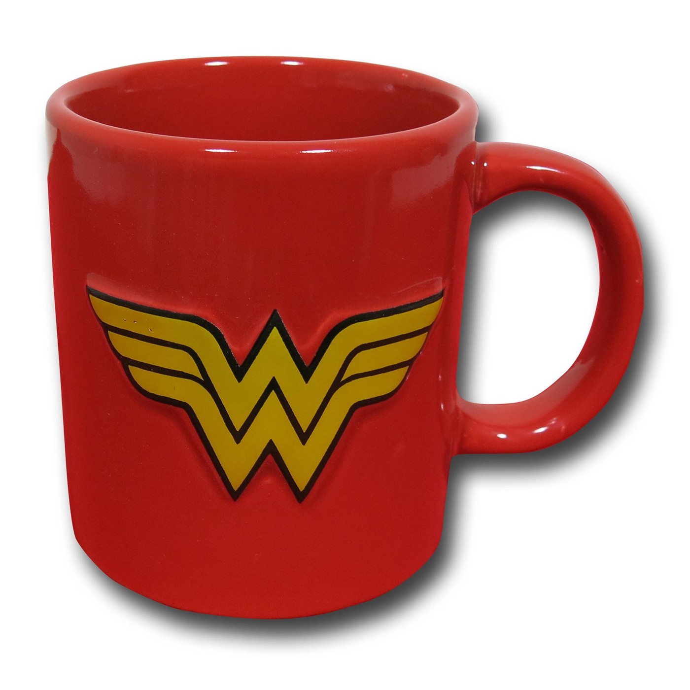 Wonder Woman Logo Embossed 20oz Mug