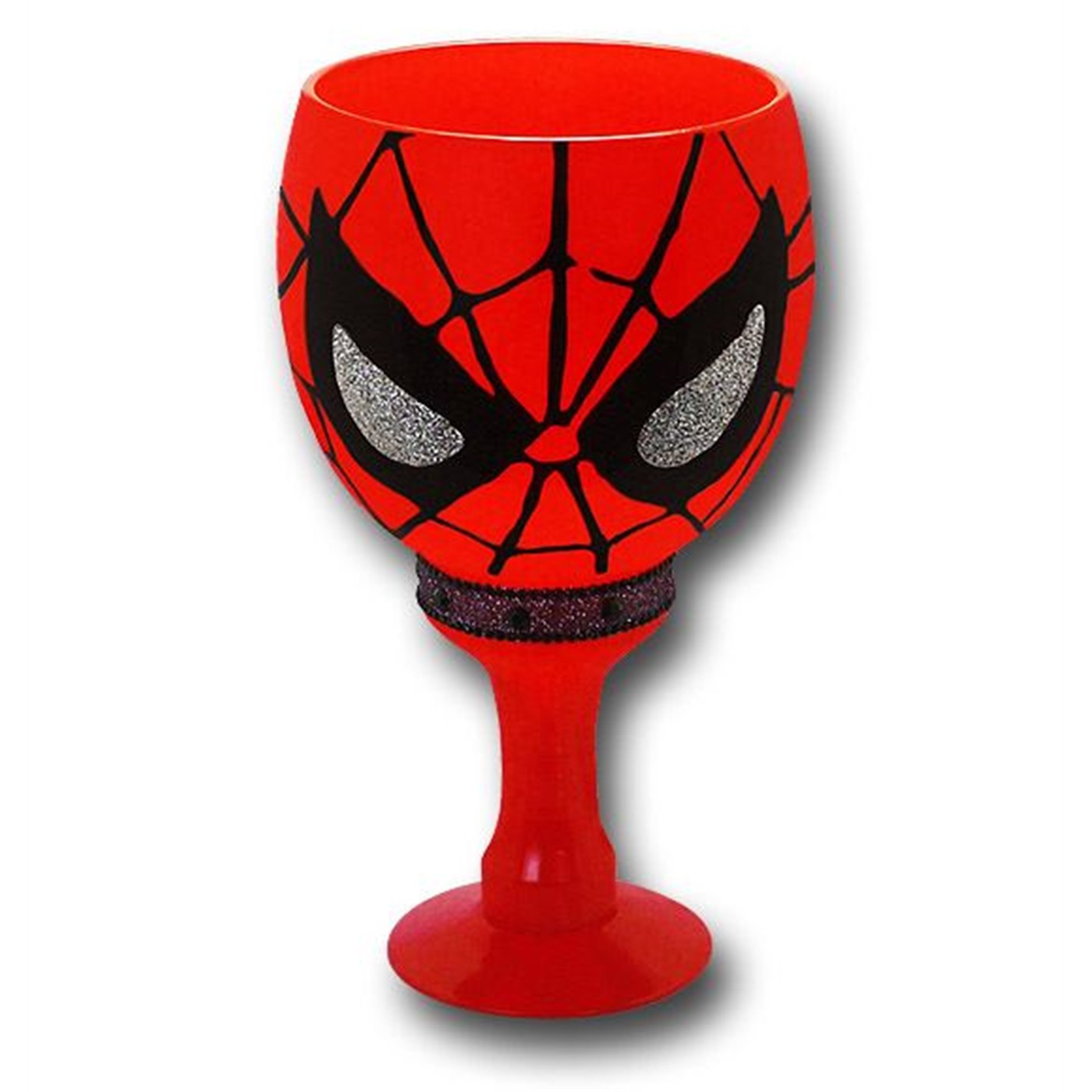 Spiderman Mask Red Goblet