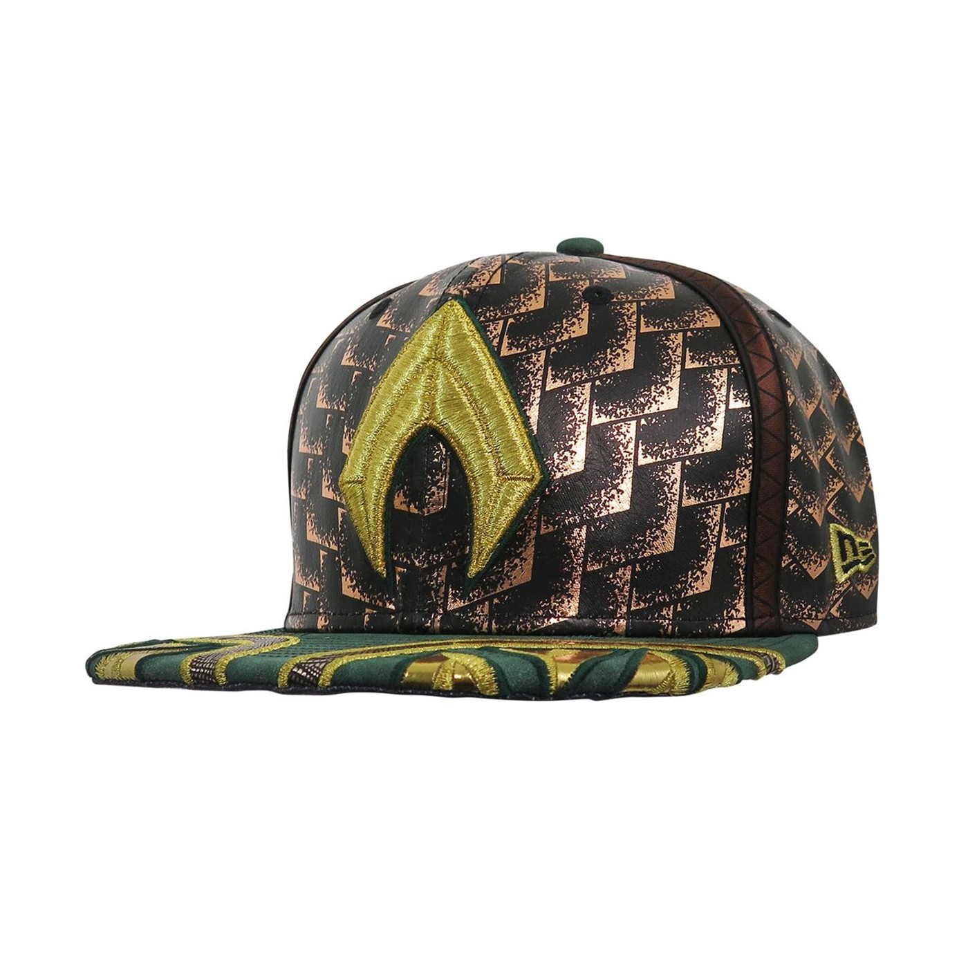 Aquaman Justice League Armor 59Fifty Fitted Hat