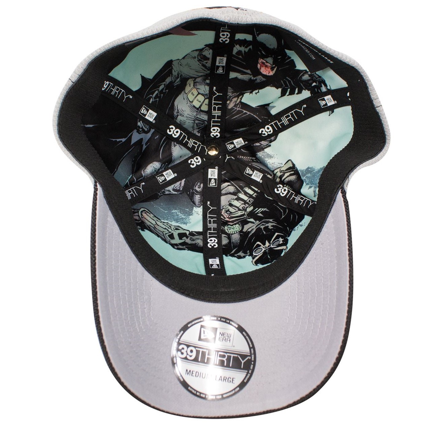 Batman Hush Armor with Court of Owls Lining 39Thirty Fitted Hat