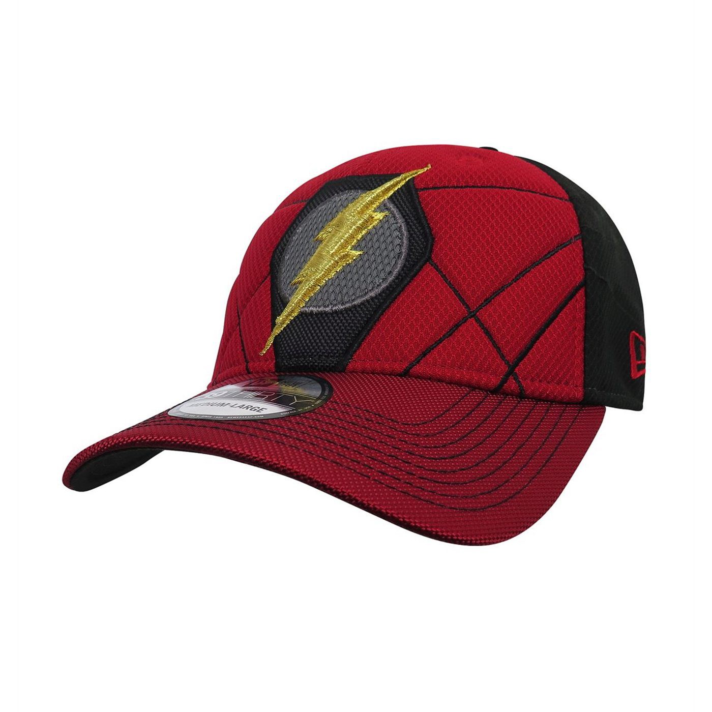 Flash Symbol Justice League Armor 39Thirty Fitted Hat