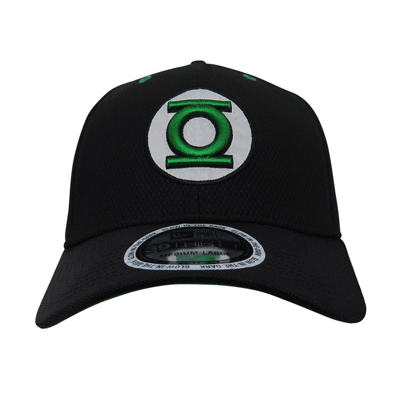 Green Lantern Black Glow Armor 39Thirty Fitted Hat