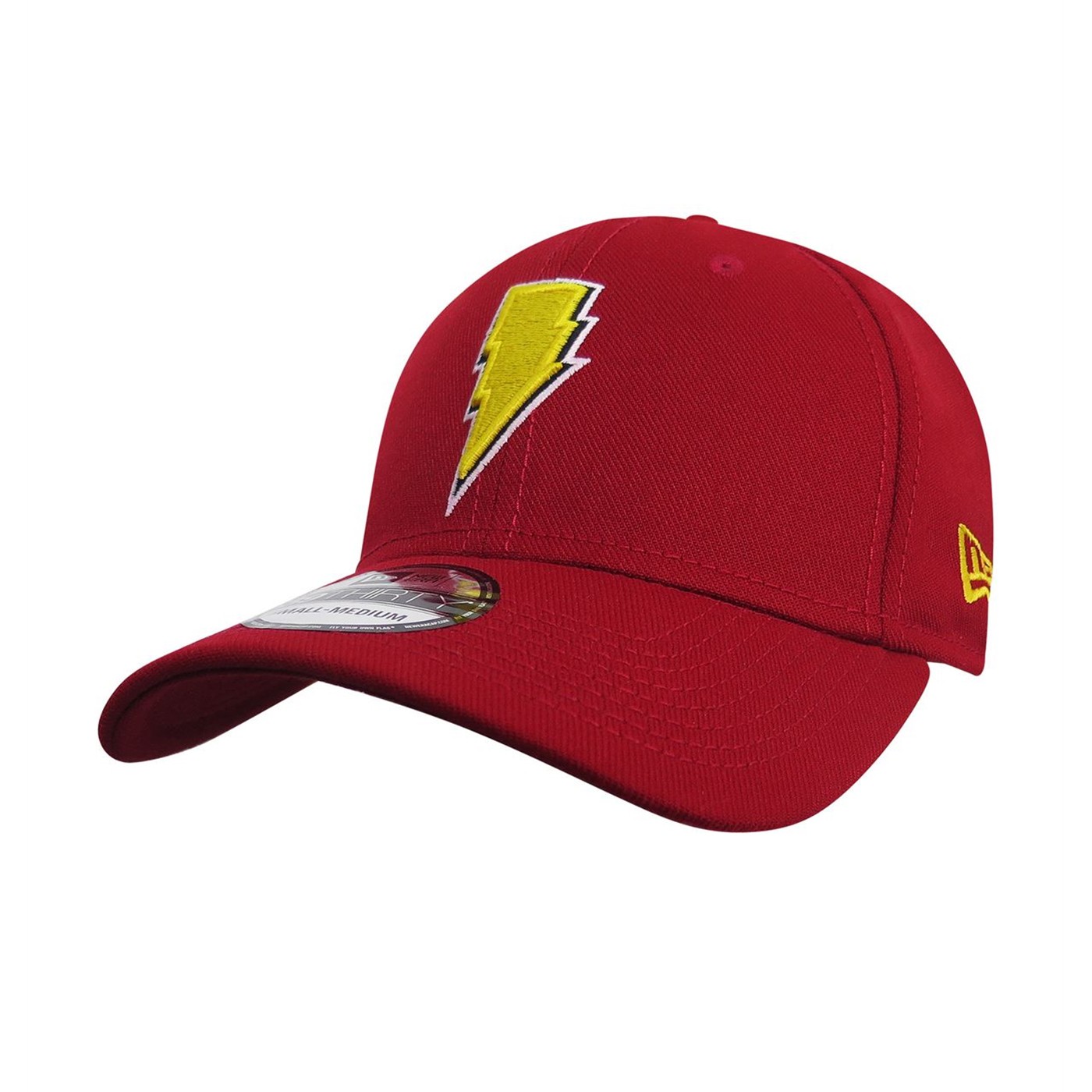 Shazam Captain Marvel Logo 39Thirty Fitted Hat