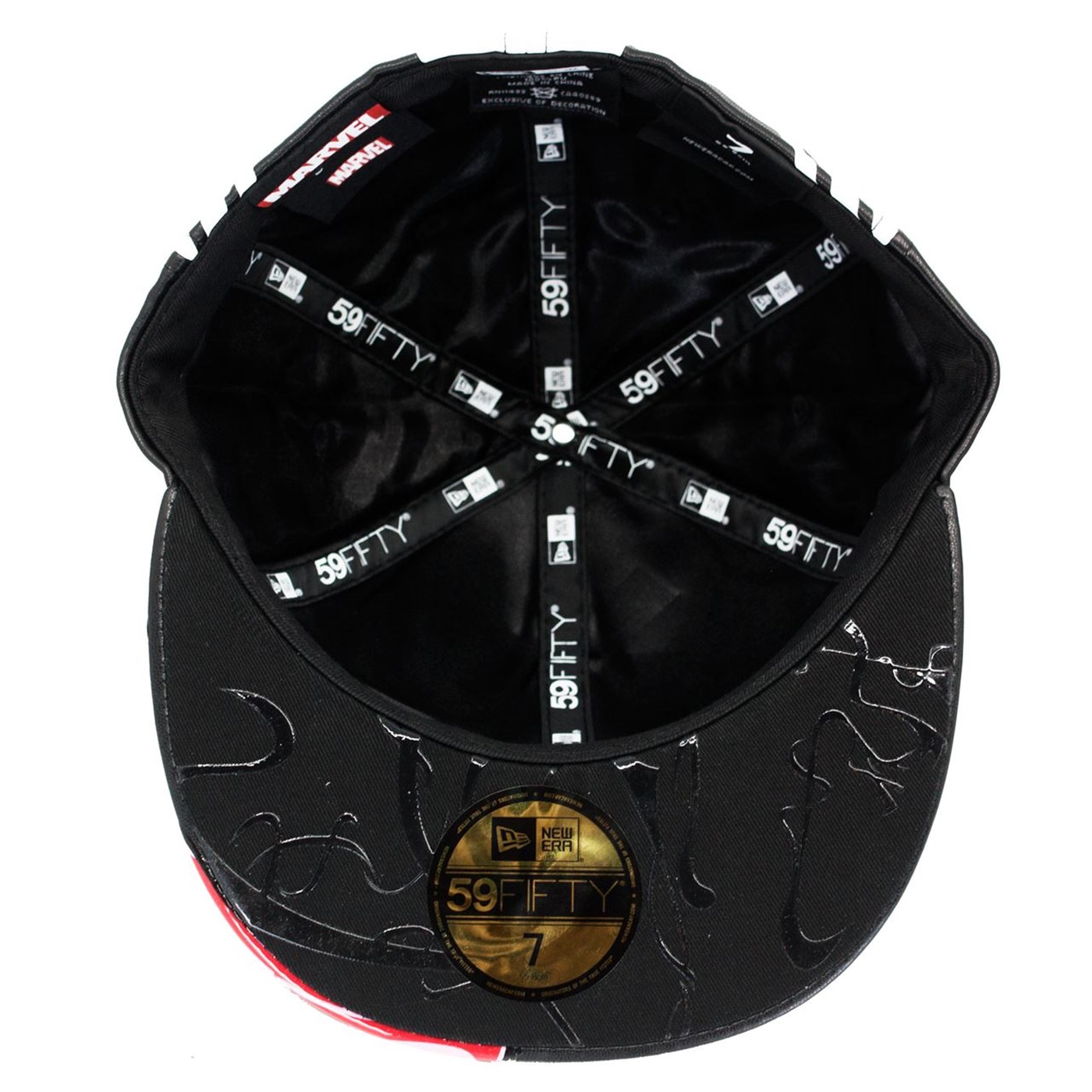 Venom Character Armor 59Fifty Fitted Hat