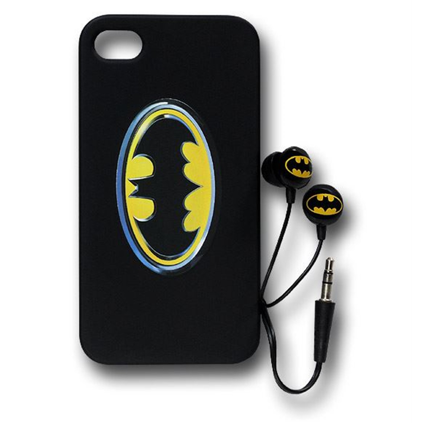 Batman Iphone 4/4S Case/Earbud Pack