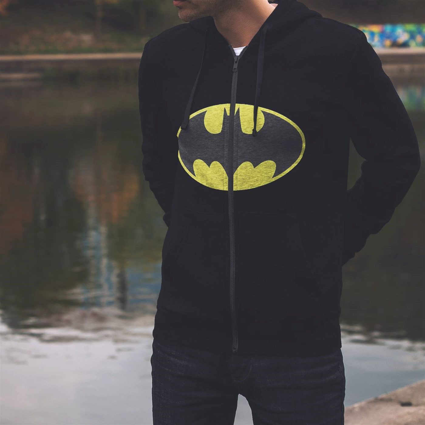 batman zipper hoodie