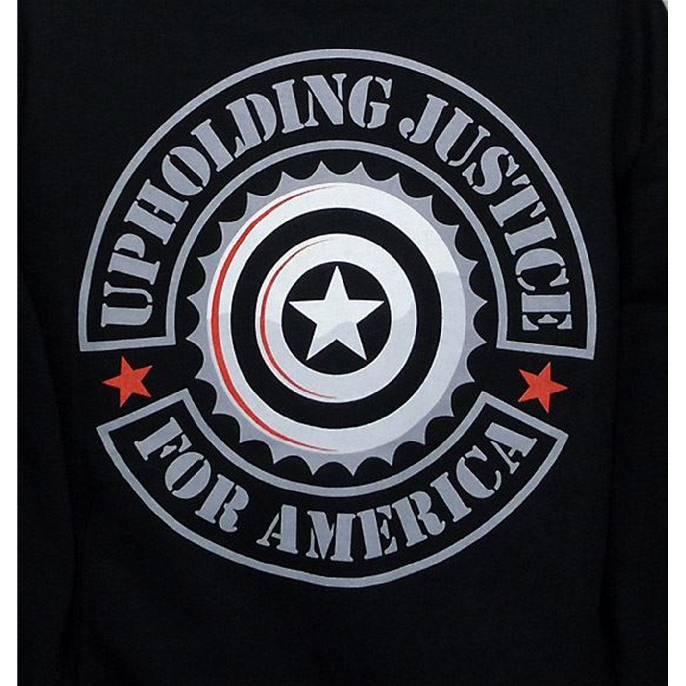 Captain America Justice Zip-Up Hoodie