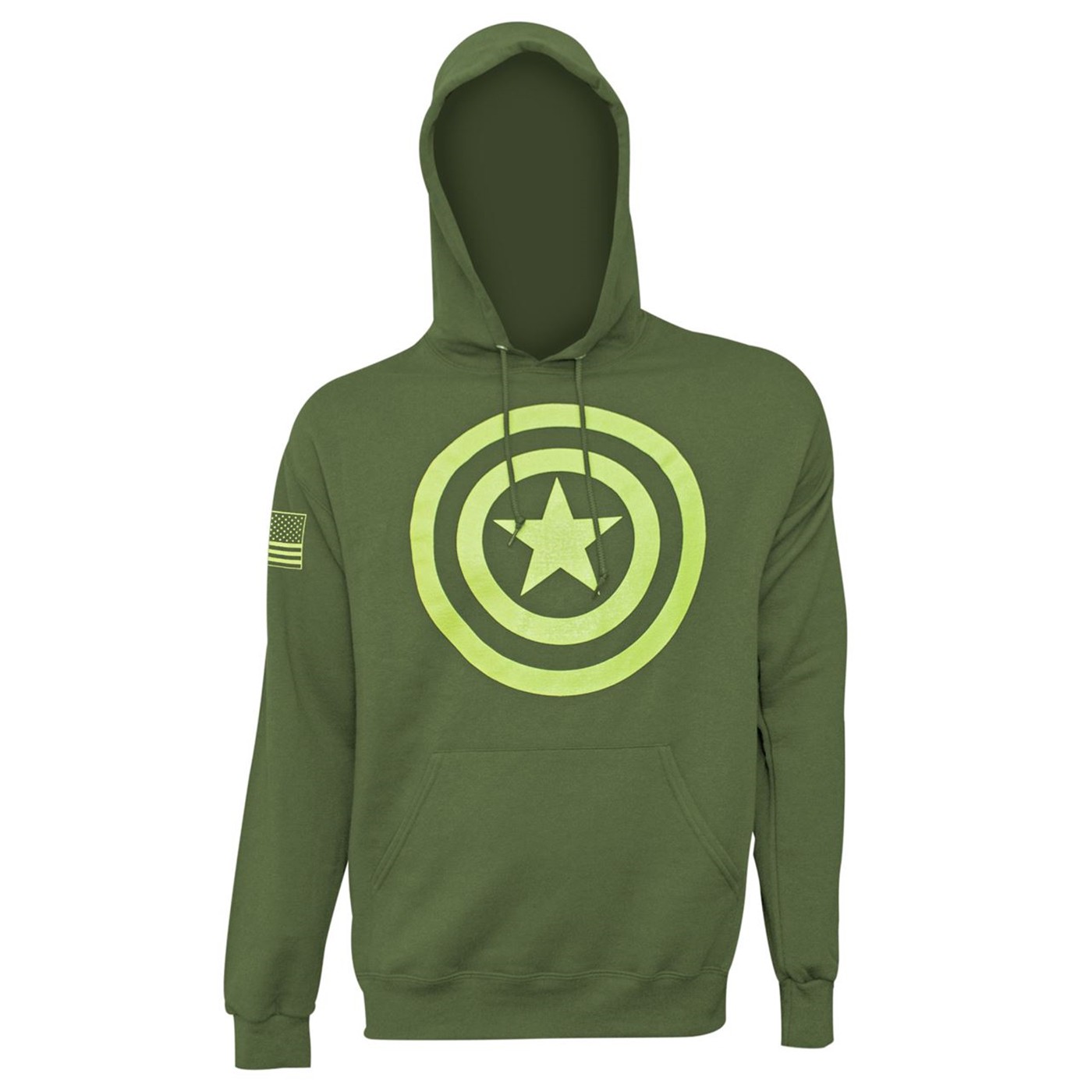 Captain America Salute to Service Men's Hoodie