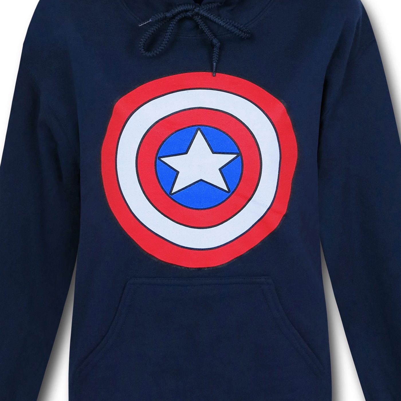 Captain America Shield Women's Navy Hoodie