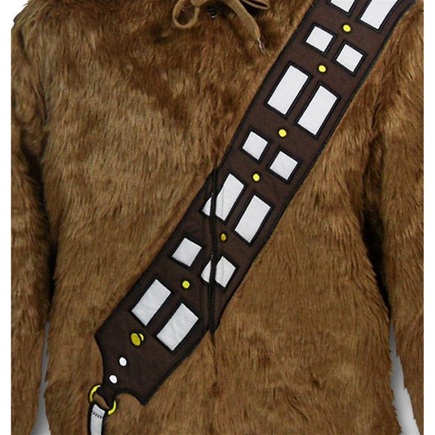 Chewbacca Costume Zip-Up Hoodie