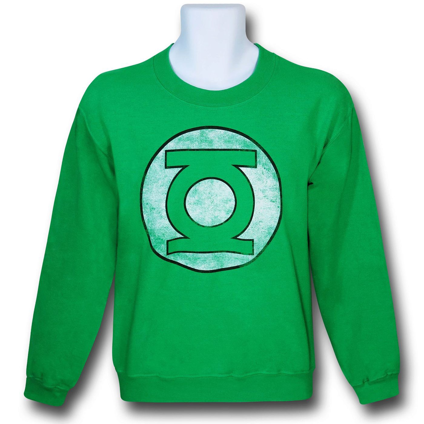 Green Lantern Distressed Symbol Sweatshirt