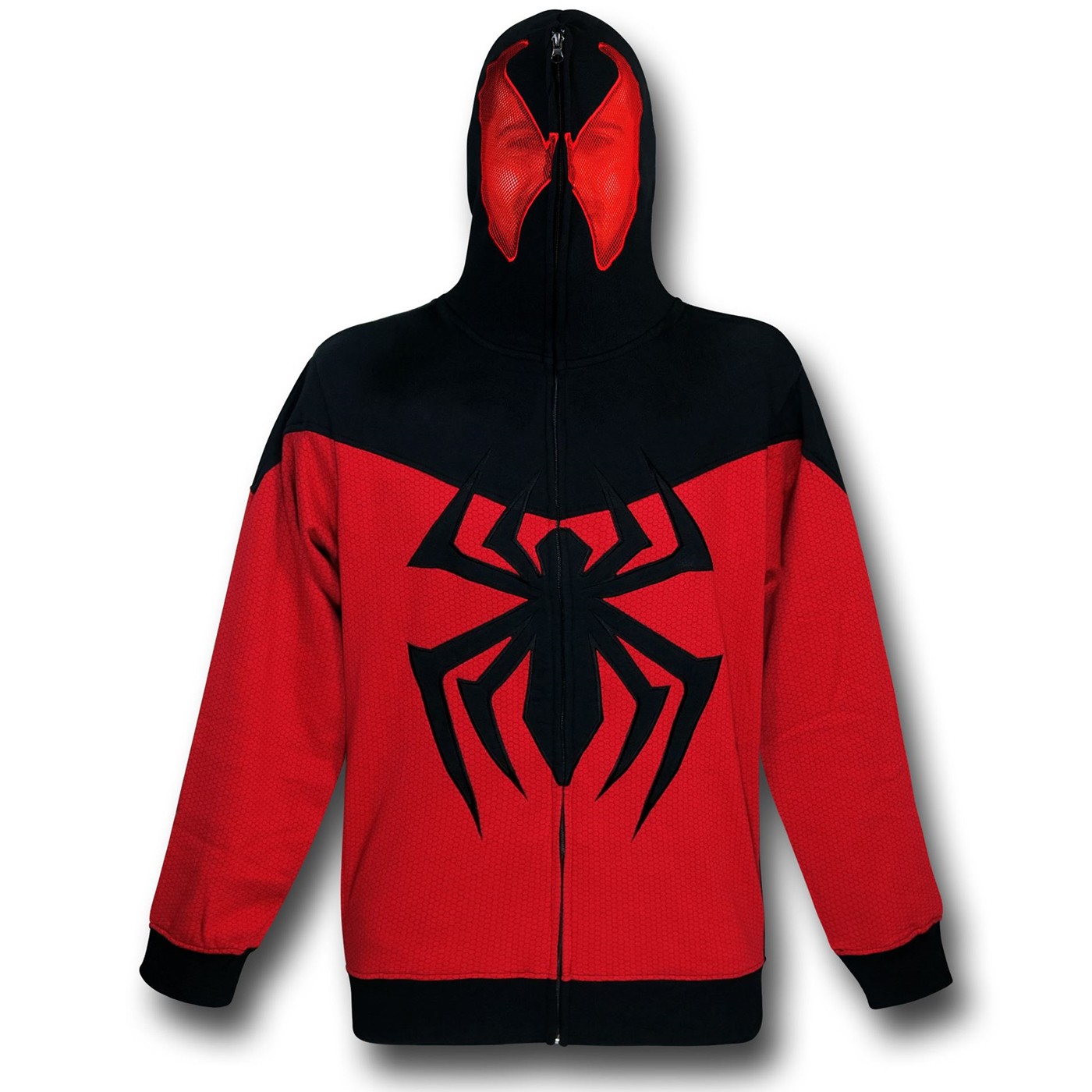 Scarlet Spider Masked Costume Hoodie