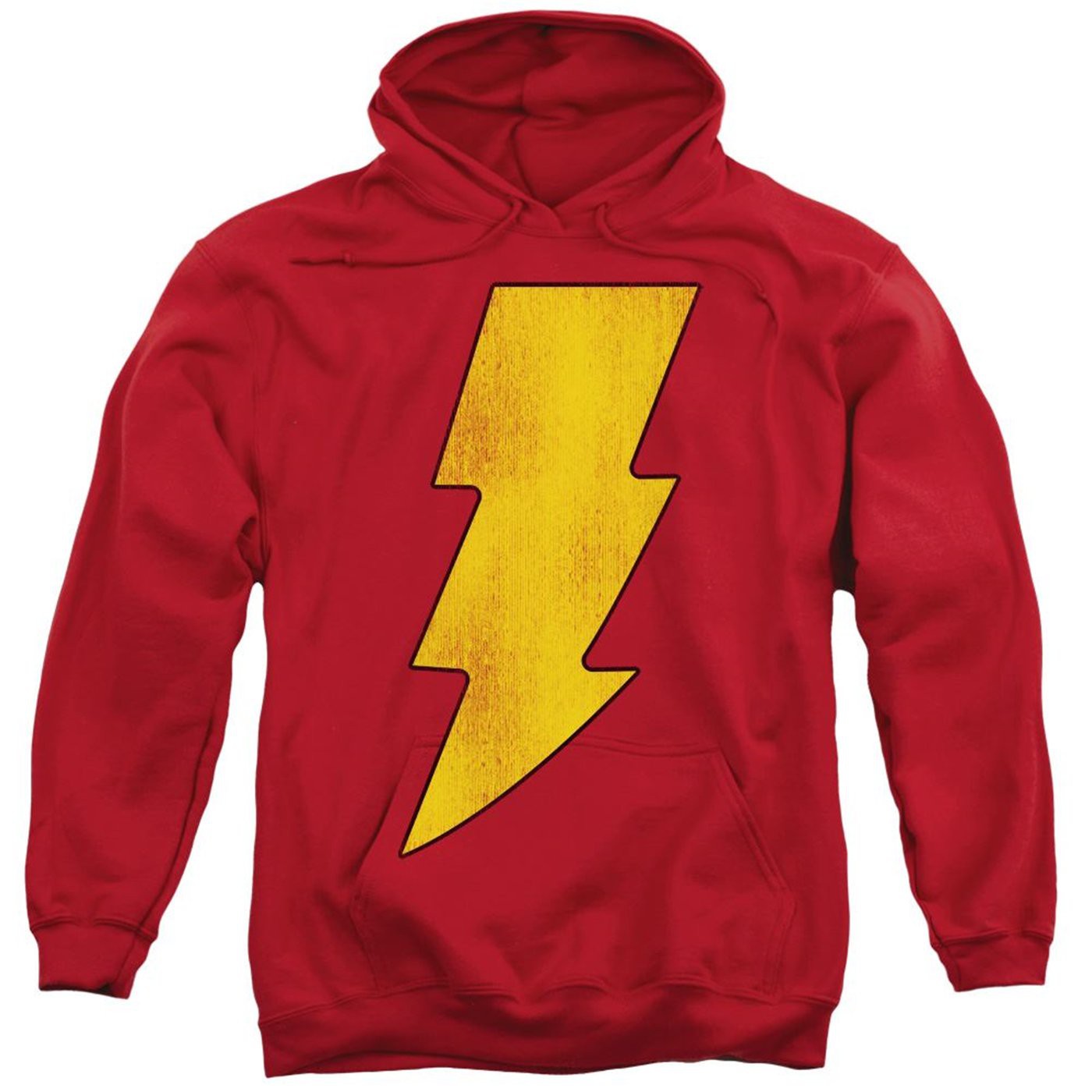 Shazam Symbol Red Pullover Hoodie