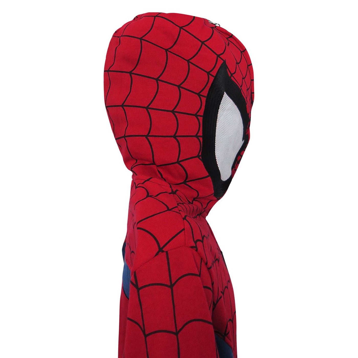 Spider-Man Full Zip-Up Costume Hoodie