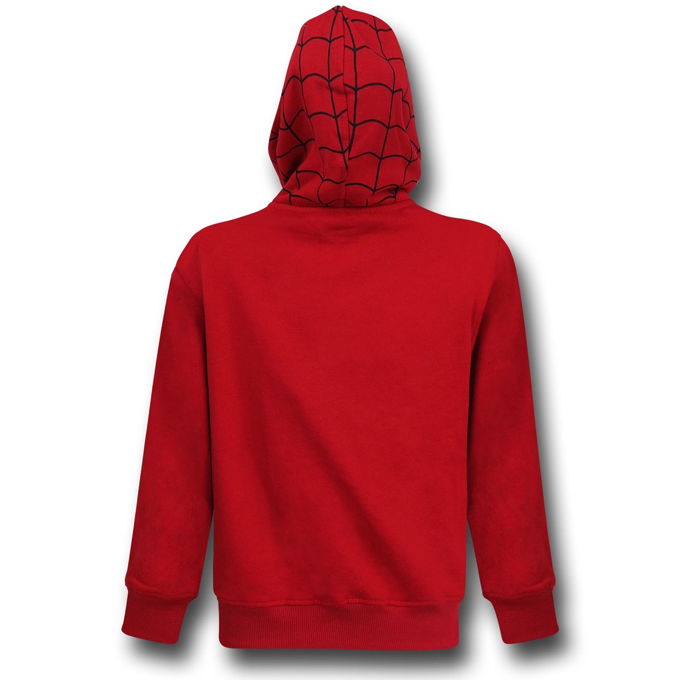Spectacular Spiderman Masked Kids Costume Hoodie