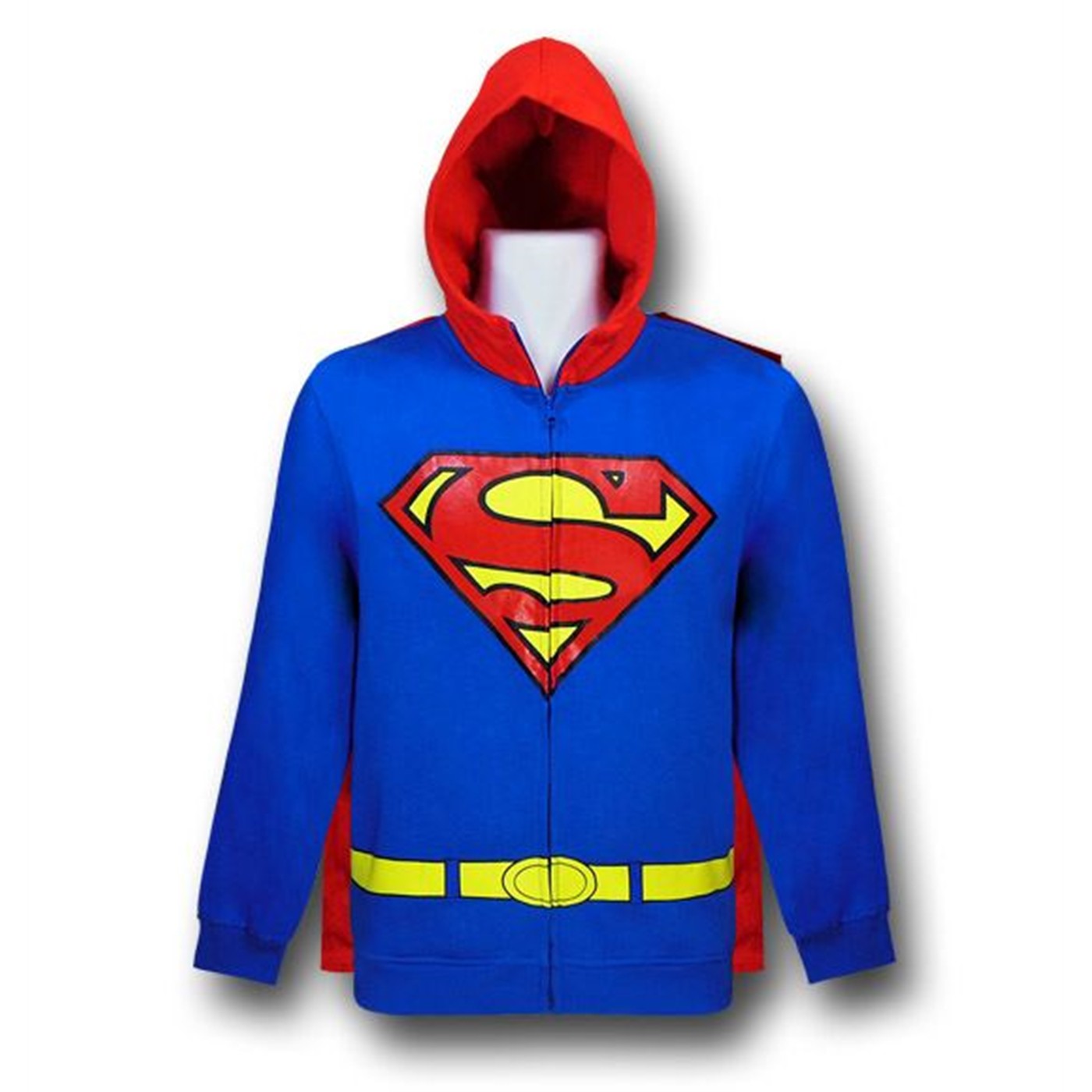 Superman Kids Red Hood Costume Hoodie