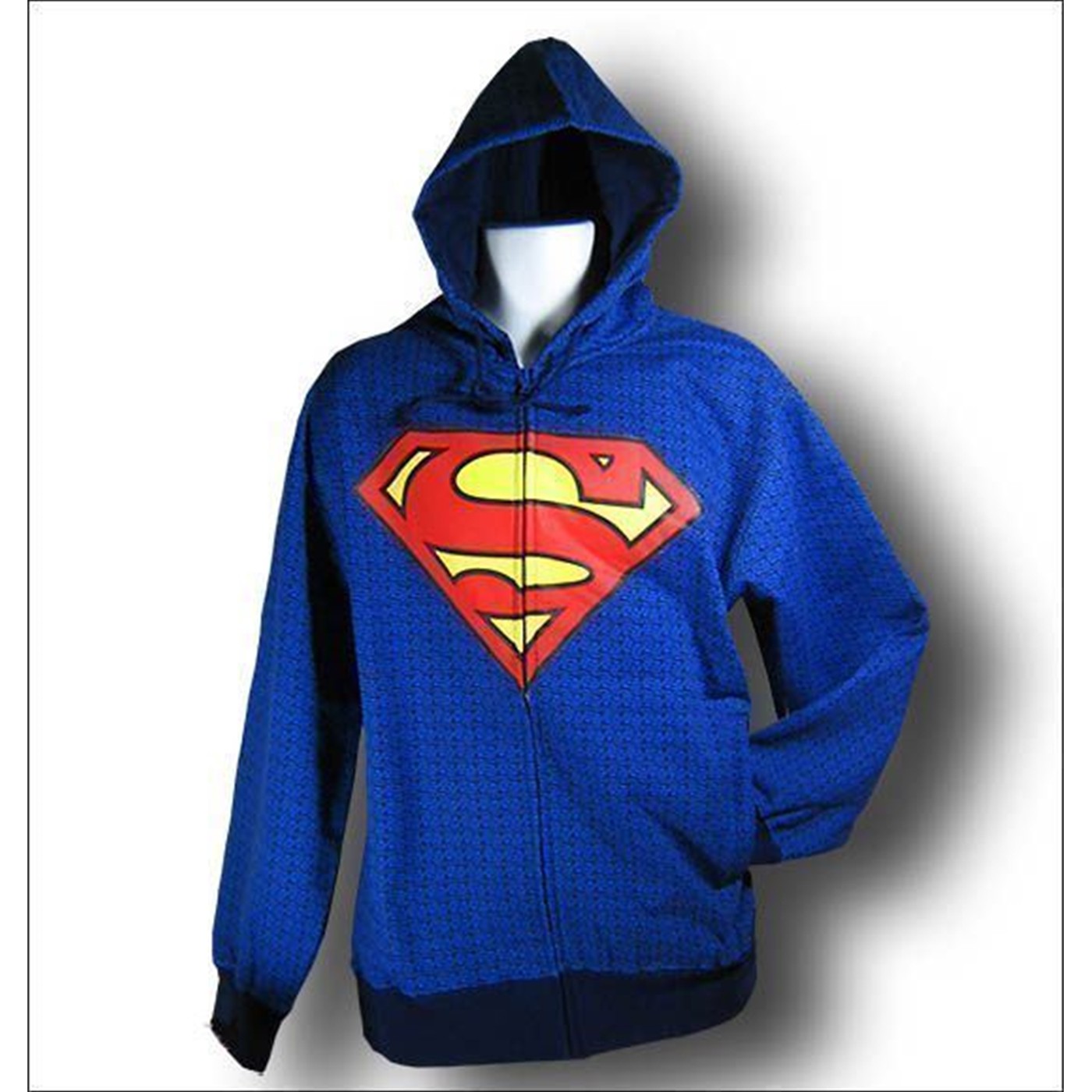 superman zipper hoodie