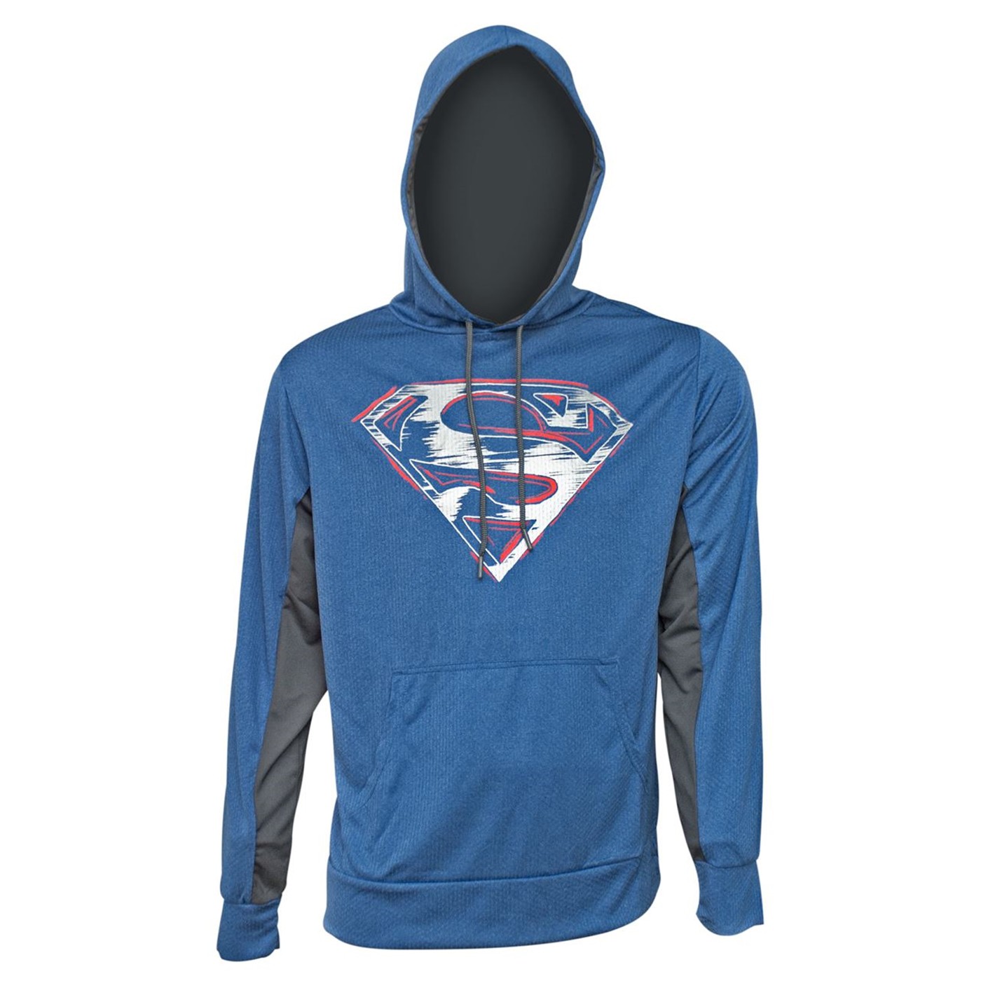 Superman Symbol High Def Ink Men's Hoodie