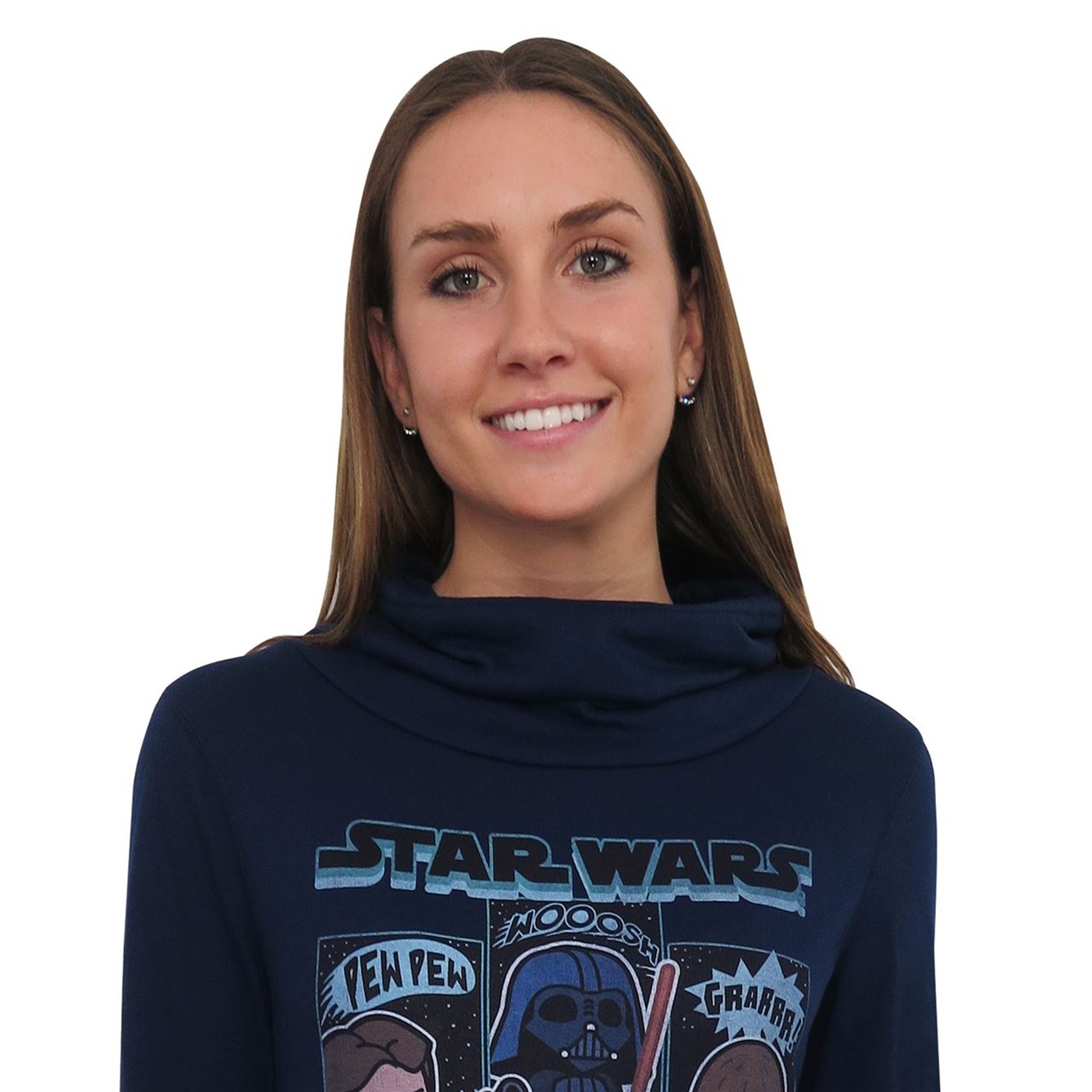 Star Wars Sound Effects Women's Cowl Sweatshirt