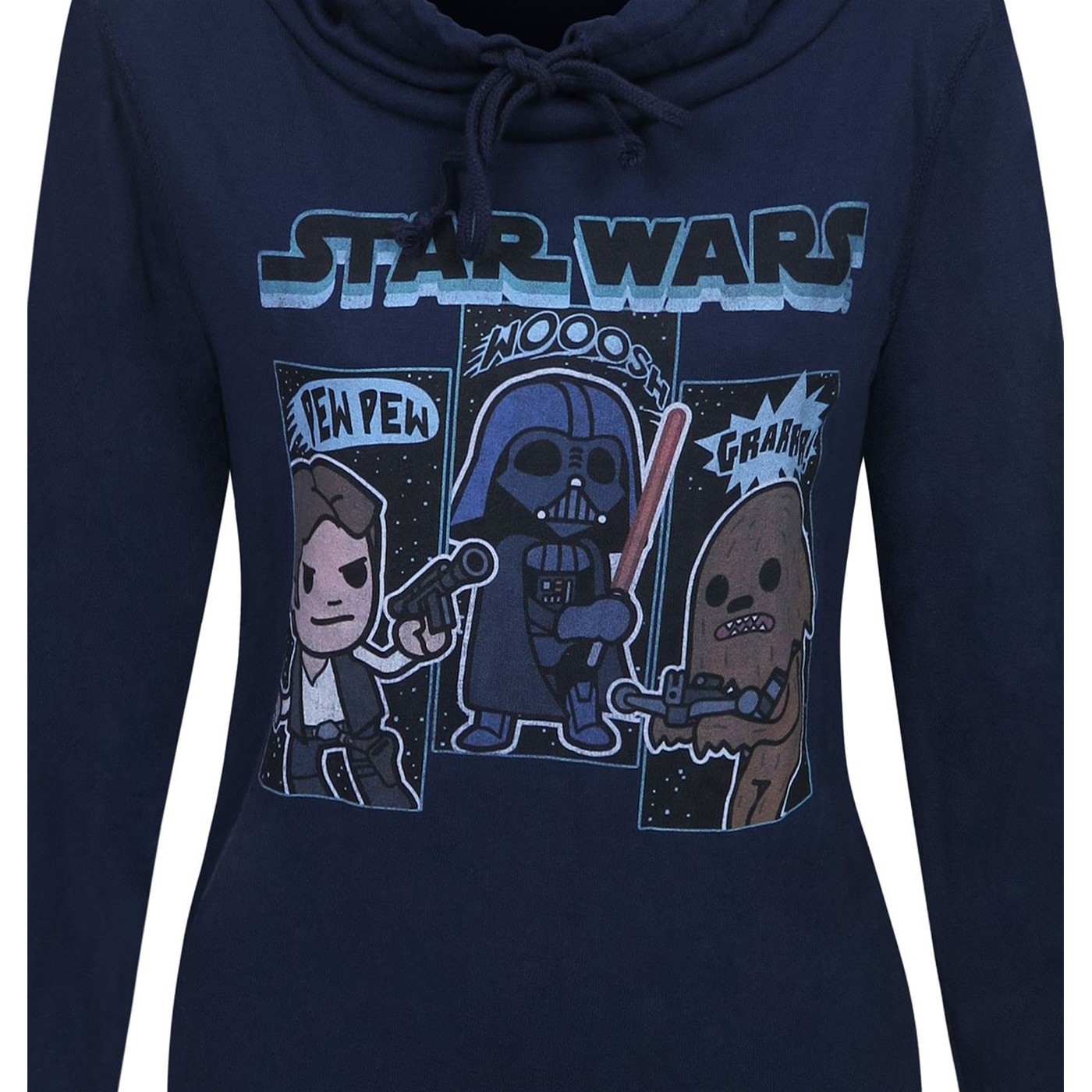 Star Wars Sound Effects Women's Cowl Sweatshirt