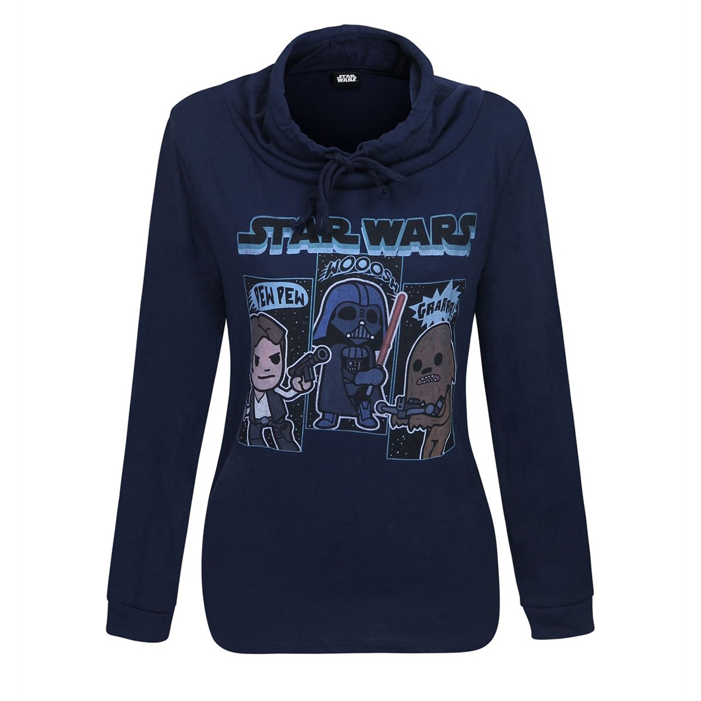 Star Wars Sound Effects Women's Cowl Sweatshirt