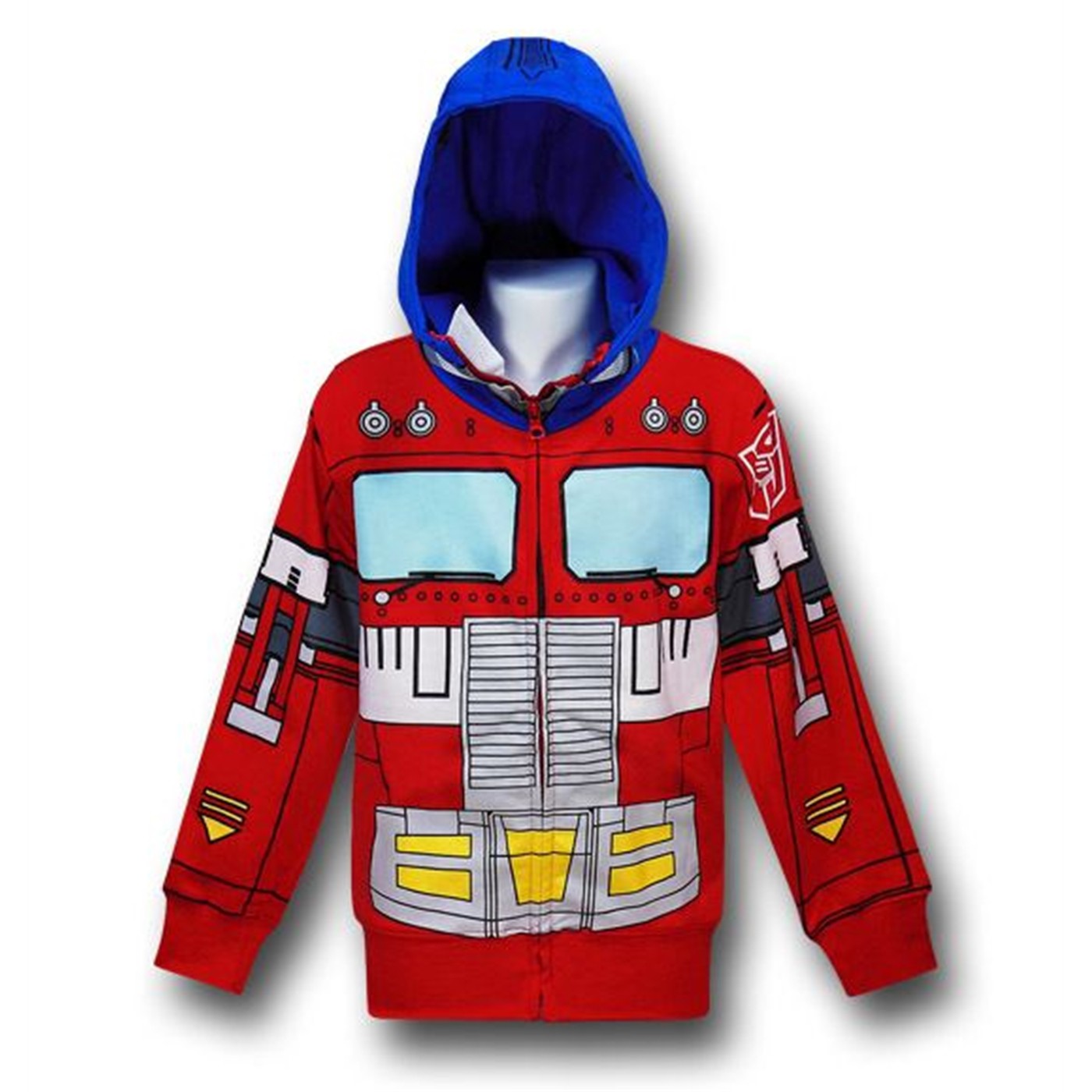 Transformers Optimus Prime Kids Costume Hoodie