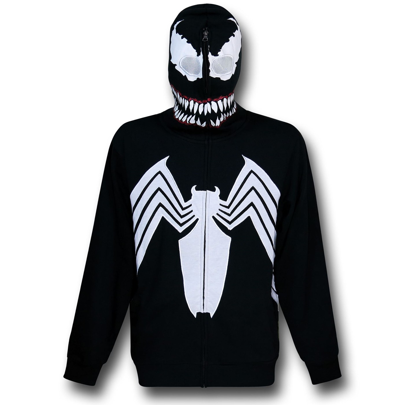 Venom Big Grin Masked Costume Hoodie