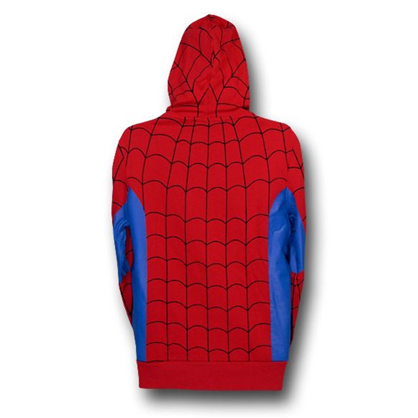 Spiderman Zip-Up Costume Hoodie w/Eyes