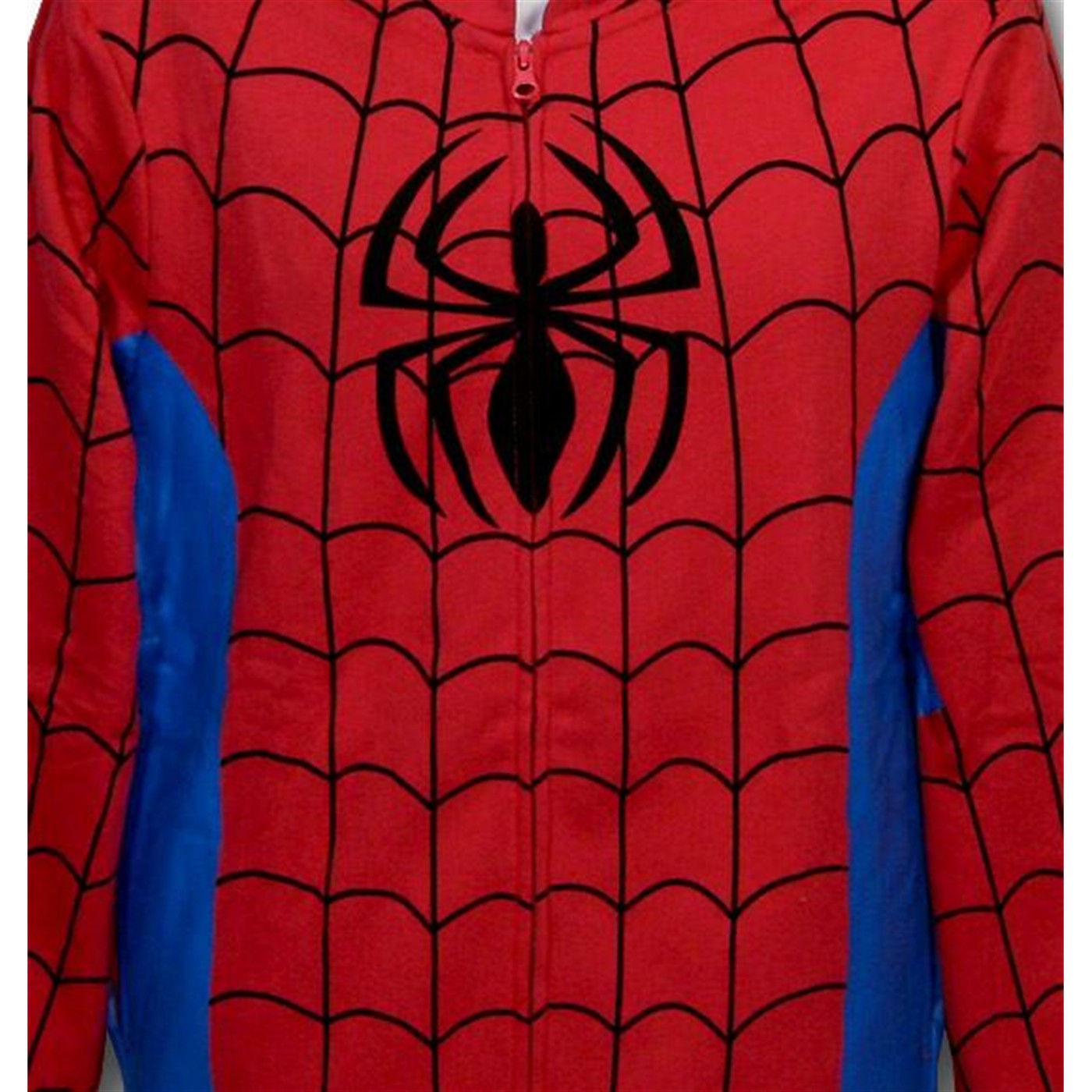 Spiderman Zip-Up Costume Hoodie w/Eyes