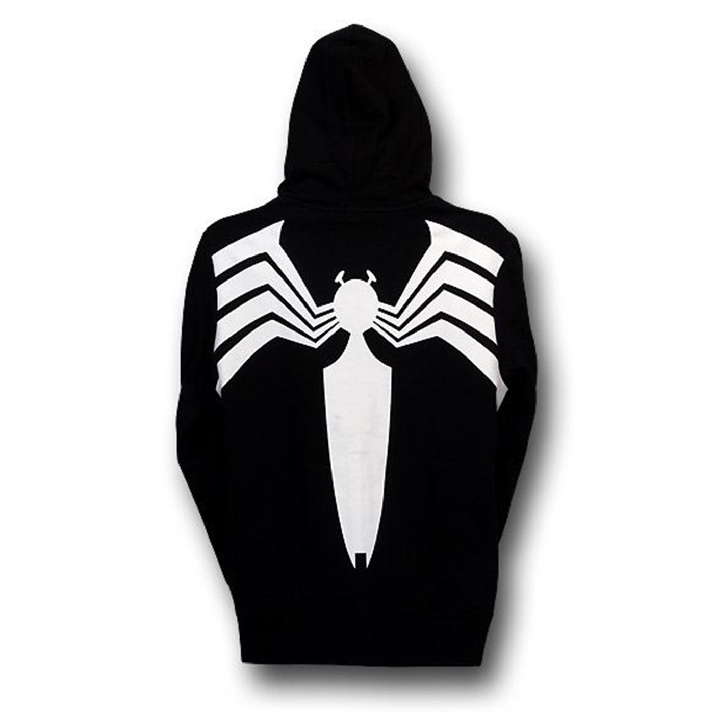 Venom Zip-Up Costume Hoodie w/Eyes
