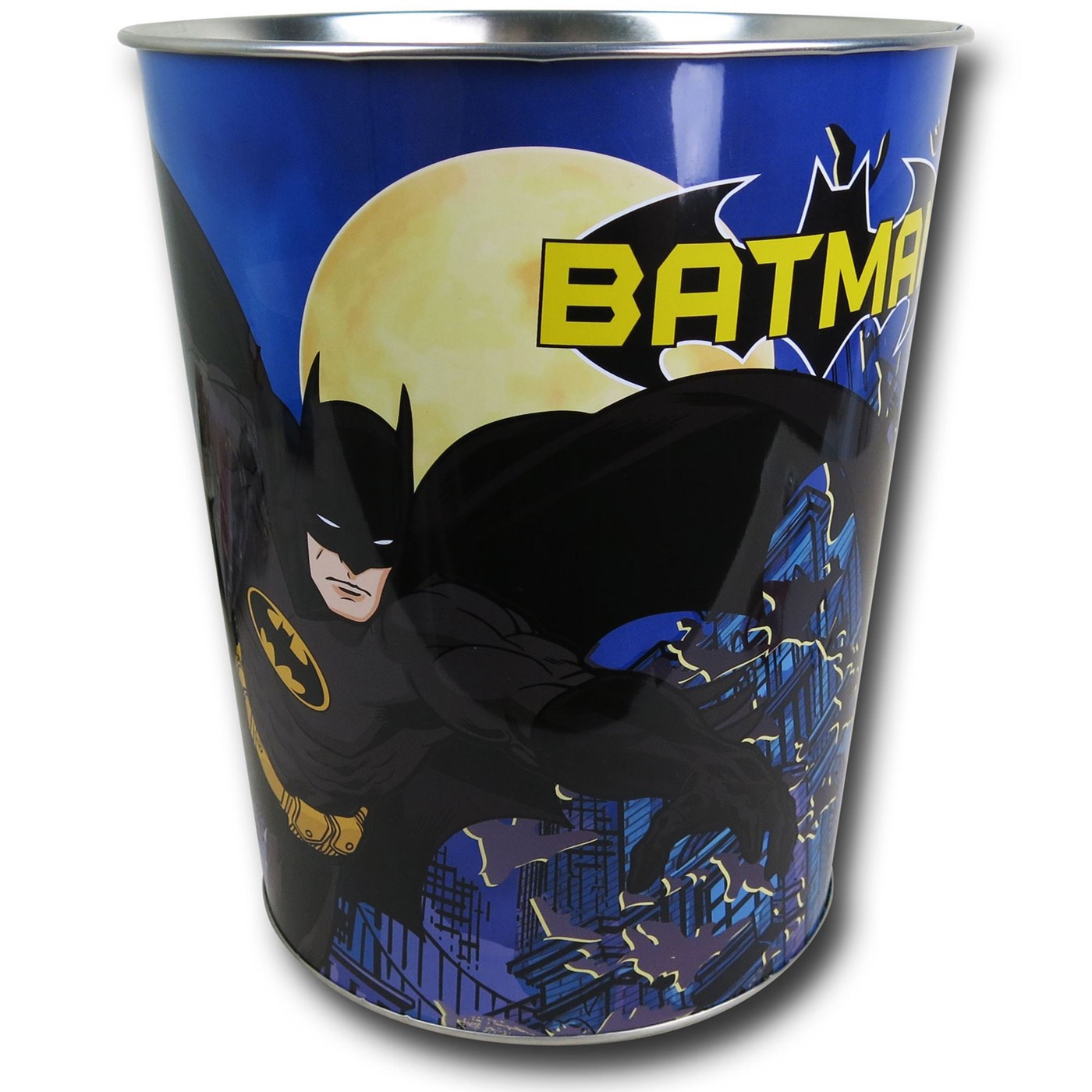 Batman Soaring Tin Waste Basket