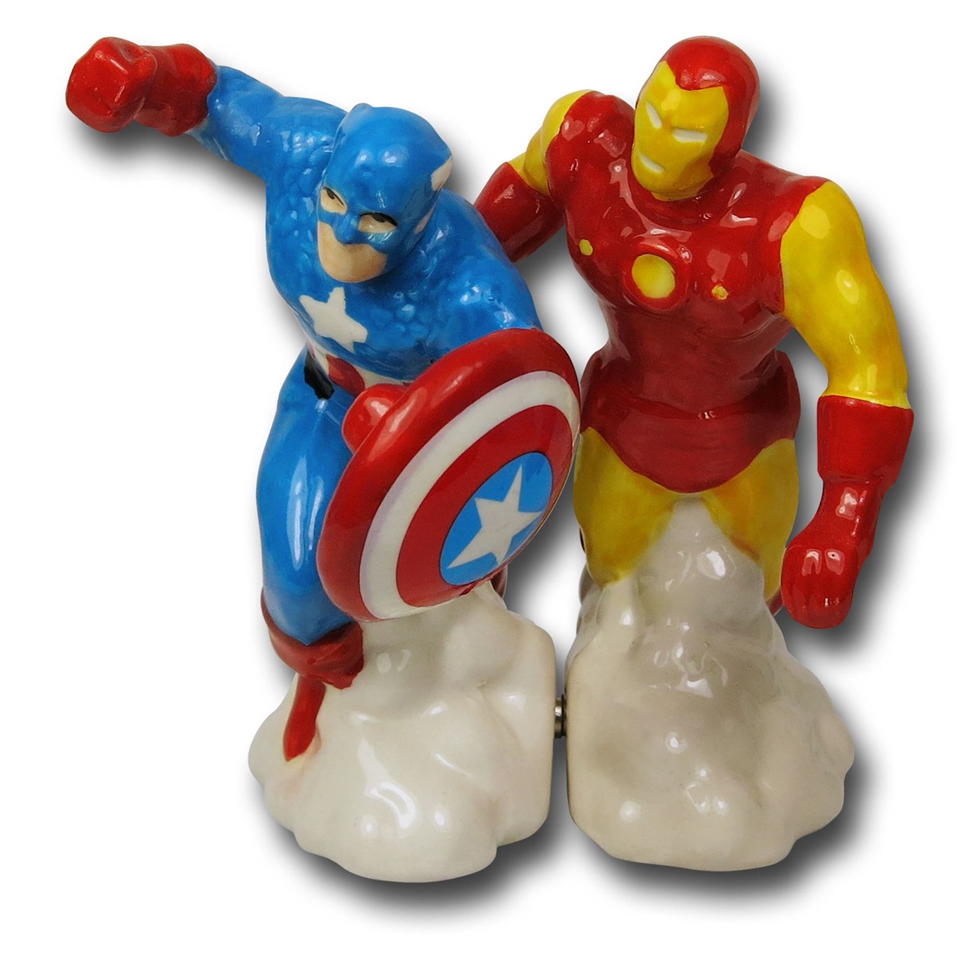 Captain America & Iron Man Salt & Pepper Shakers