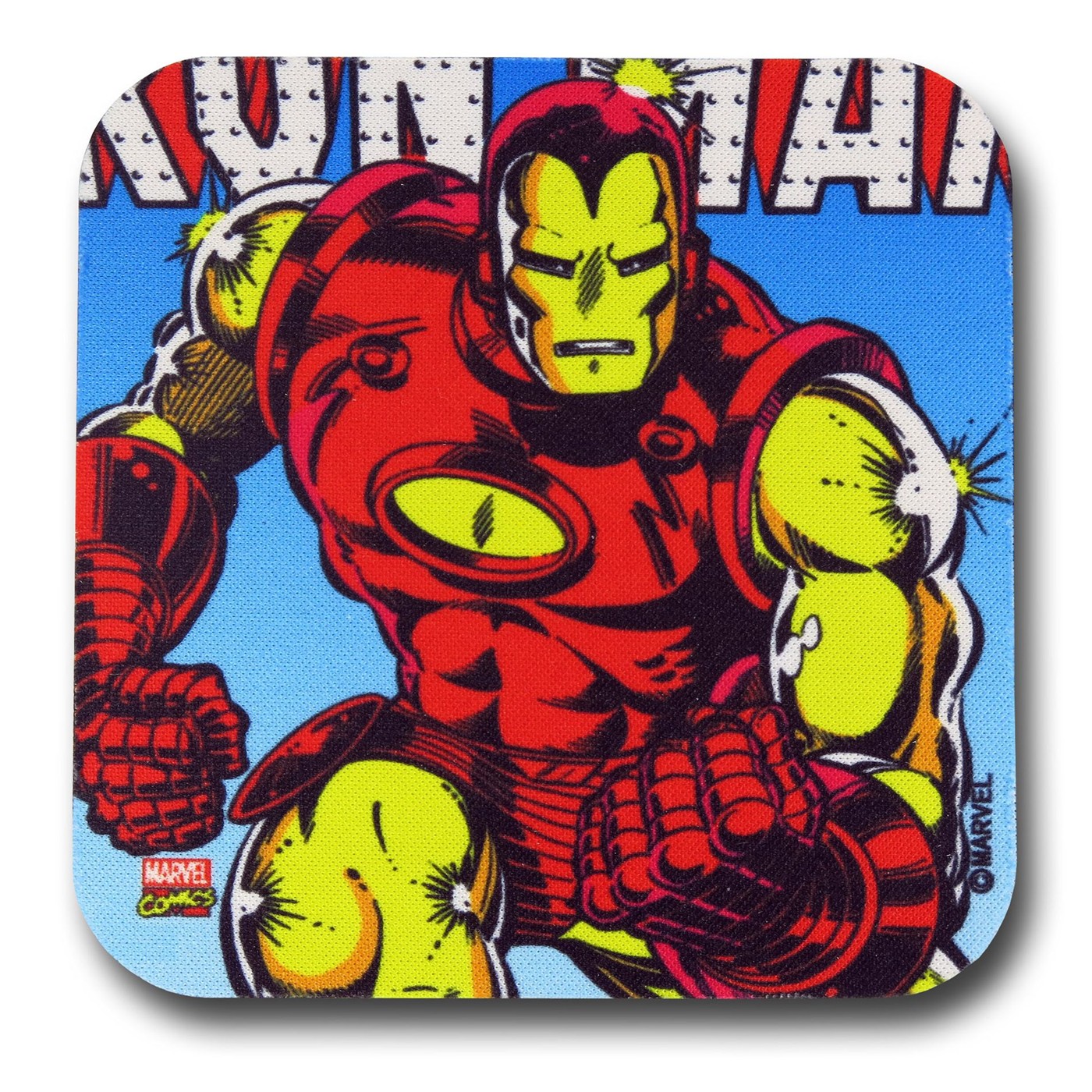 Iron Man Neoprene Coaster Set