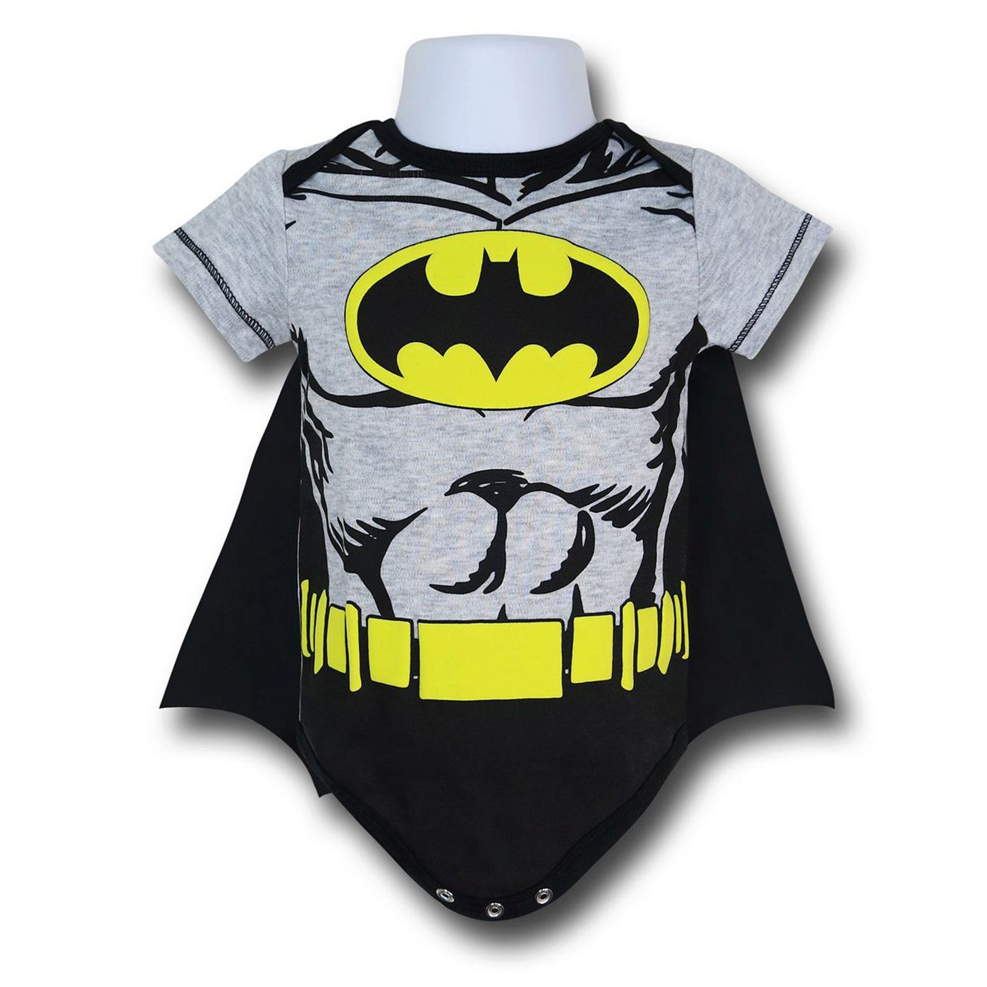 Batman Costume with Cape Infant Snapsuit