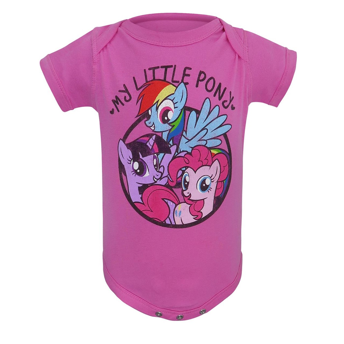 My Little Pony Circle Infant Snapsuit