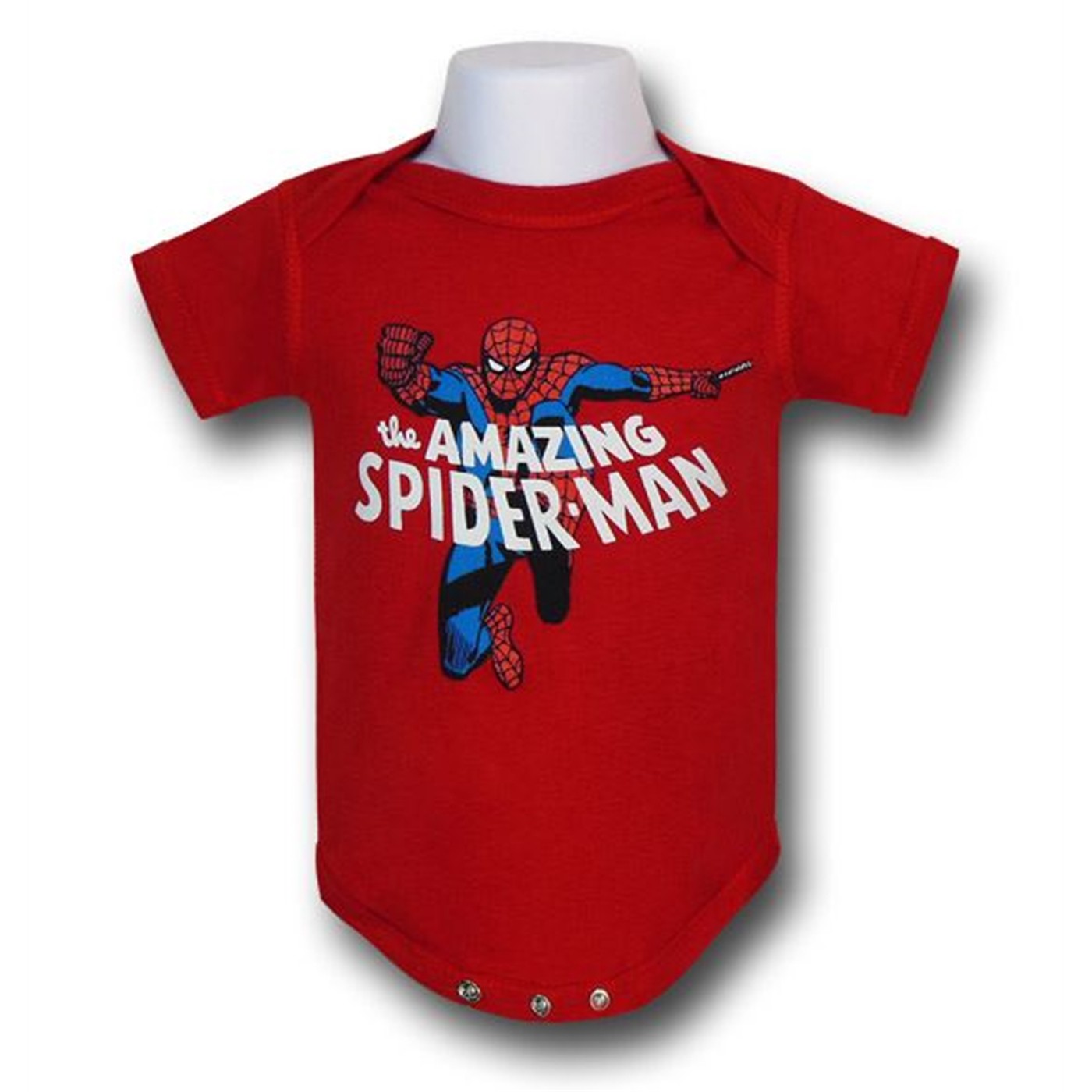 Spiderman Amazing Red Infant Snapsuit