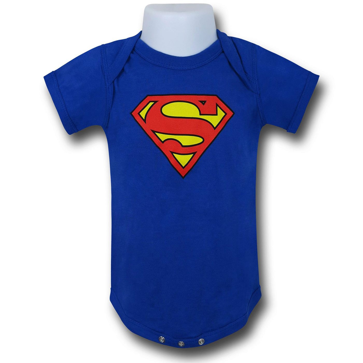 Superman Symbol Royal Blue Infant Snapsuit