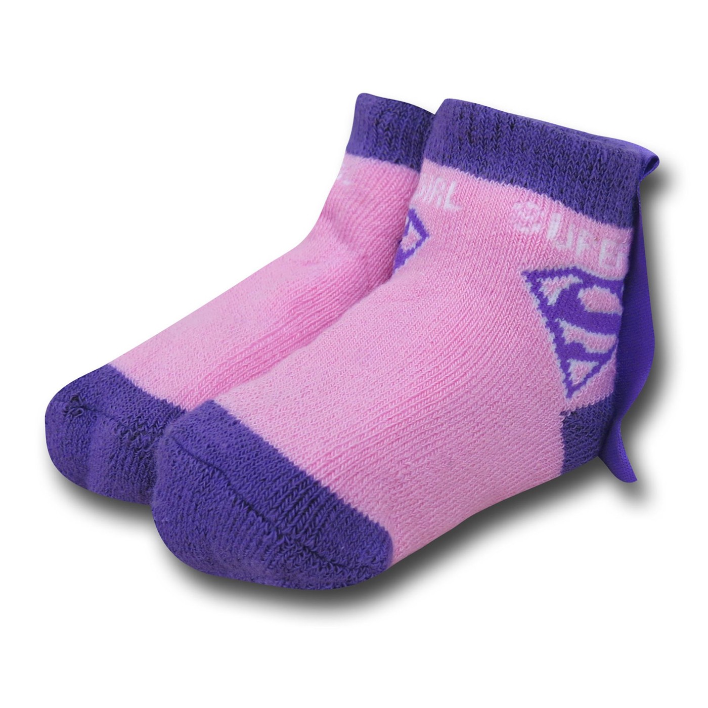 Supergirl Infant Socks