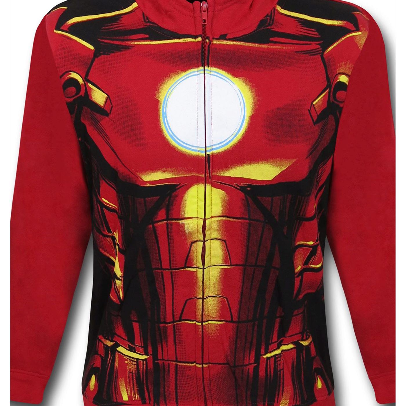 Iron Man Costume Kids Zipper Hoodie with Mask