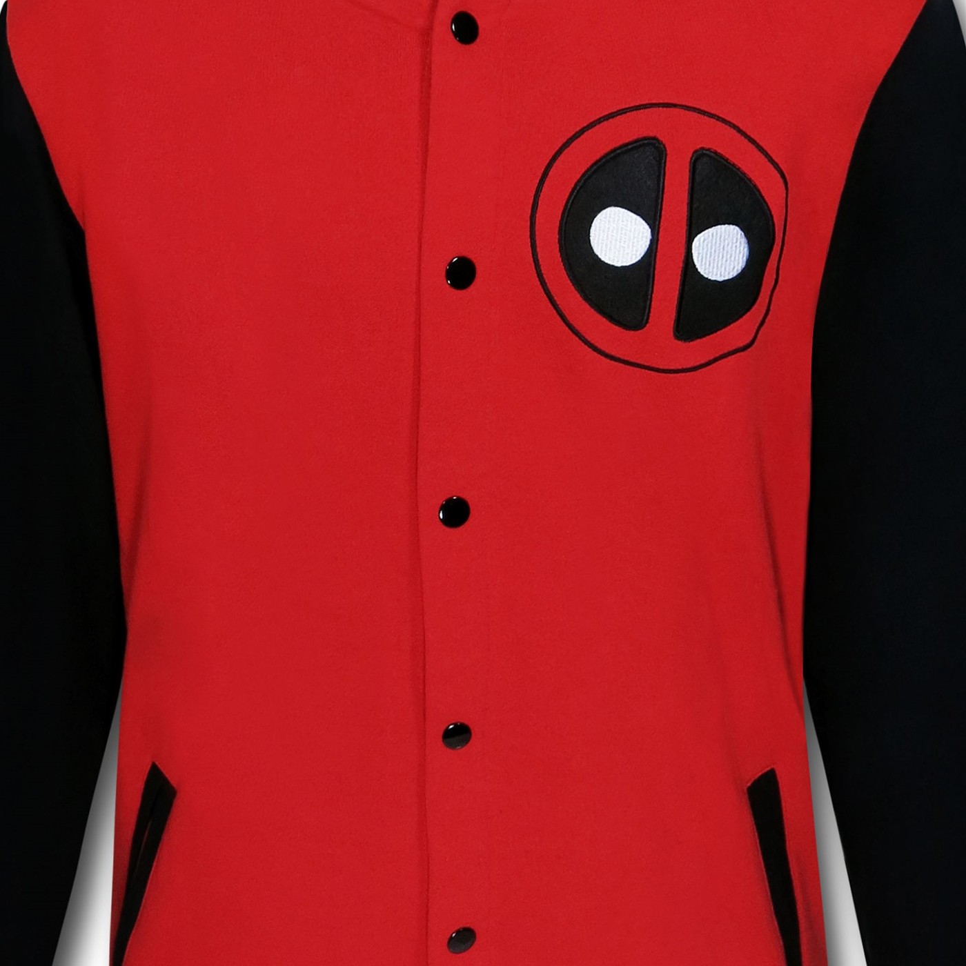 Deadpool Red/Black Varsity Jacket