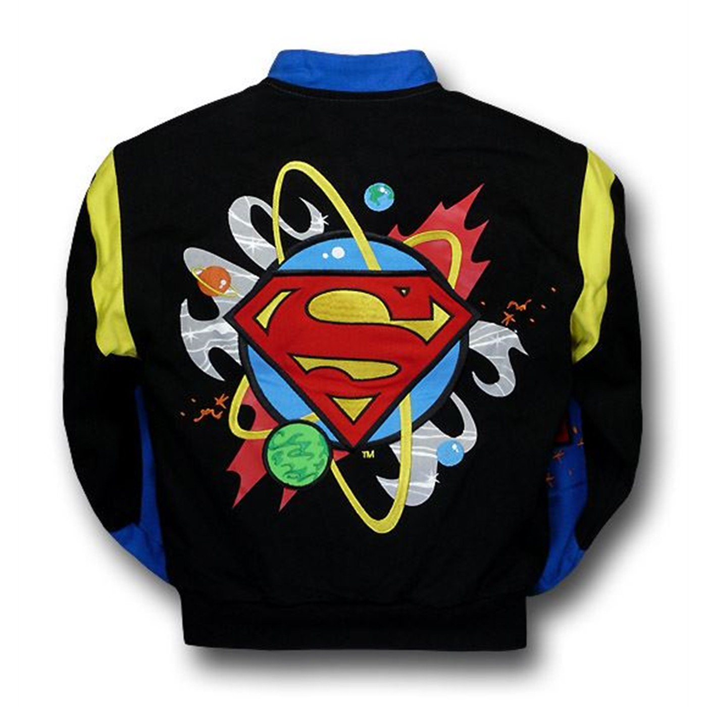 Superman Kryptonian Rocket Kids Jacket