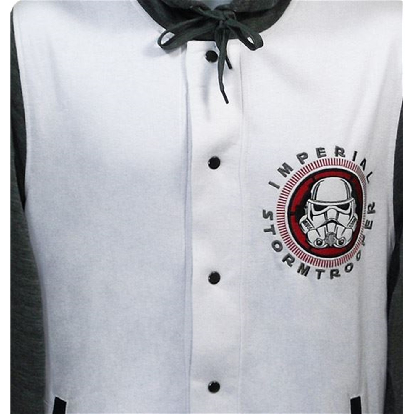 Star Wars Stormtrooper Hooded Lettermans Jacket