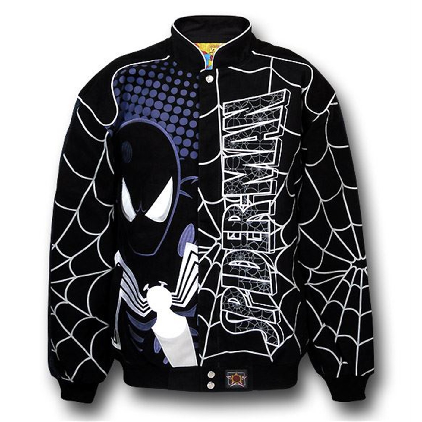 Spiderman Back in Black Twill Jacket