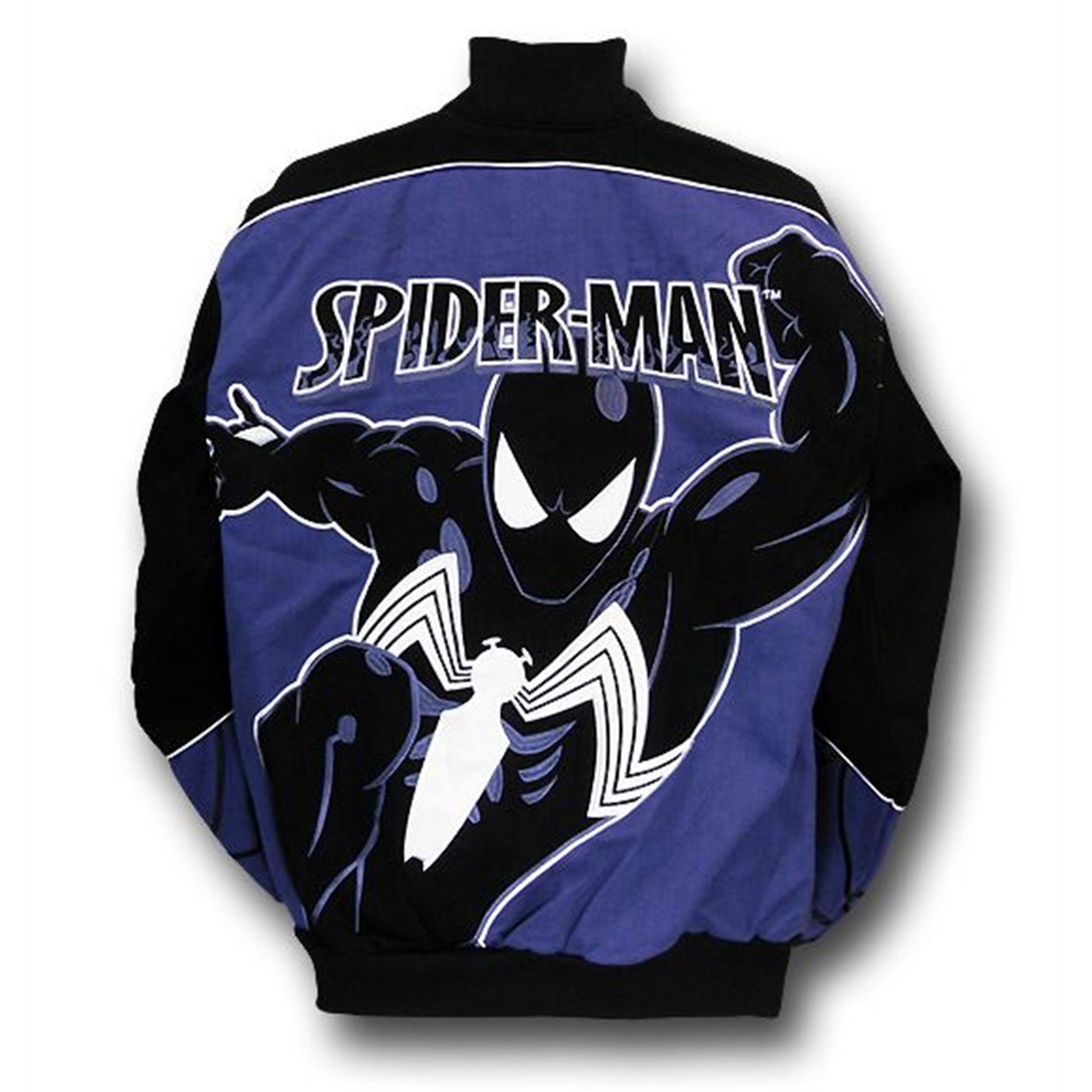 Spiderman Black Suit Twill Jacket